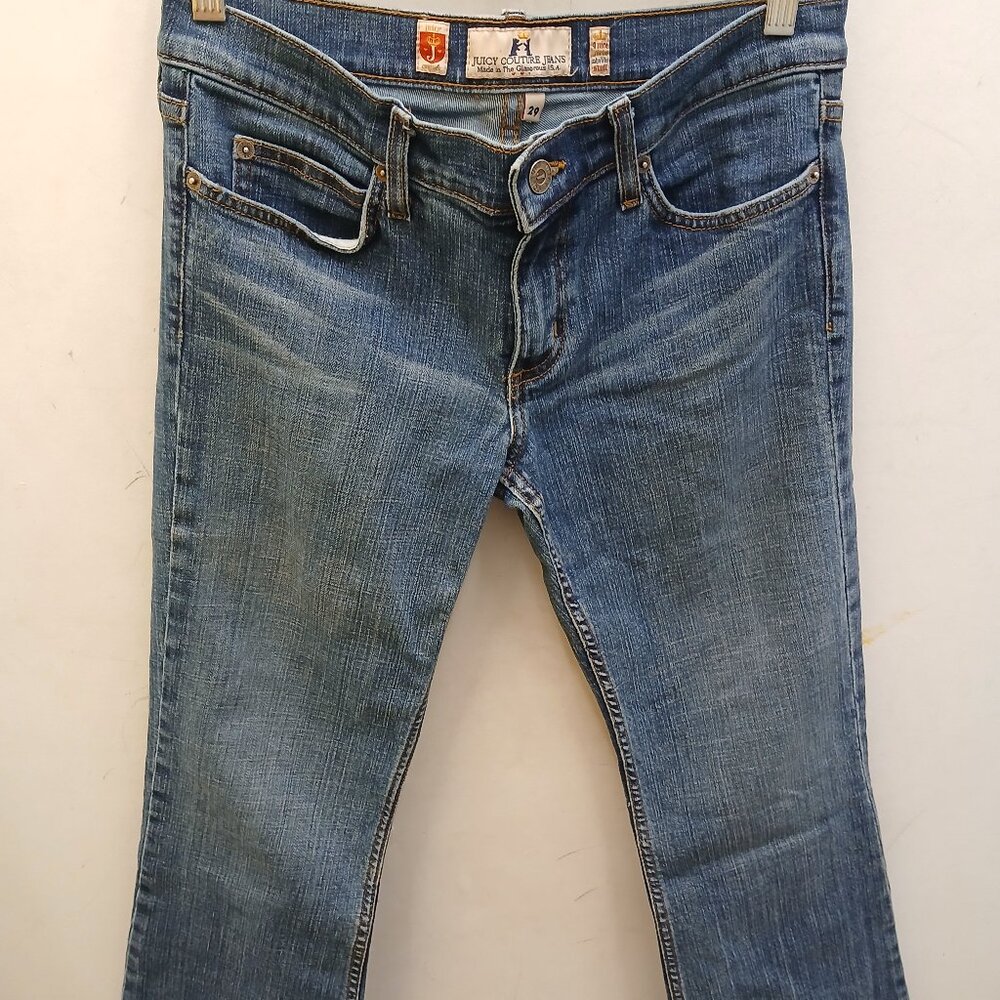 *Rare*Juicy Couture Y2K Sequin Denim Jeans
